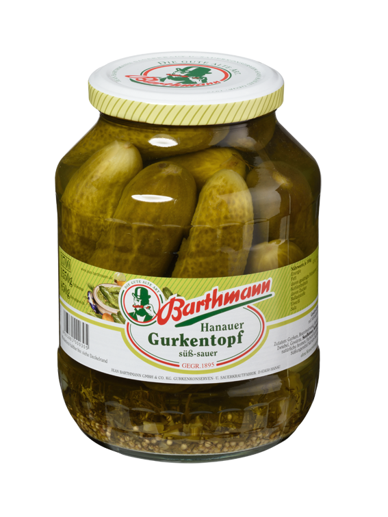 Gurkentopf – Glas · 1700 ml