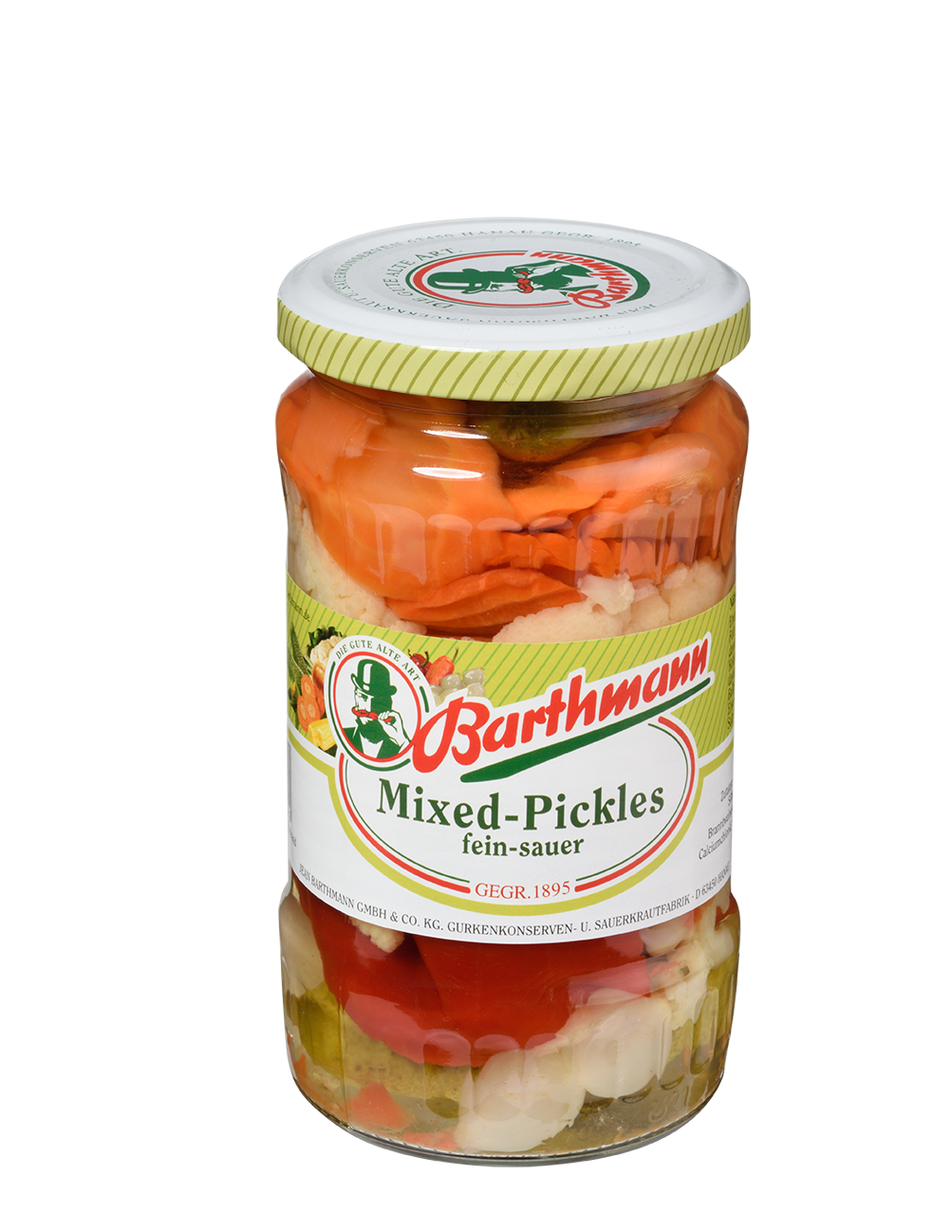 Mixed Pickles – Glas · 370 ml