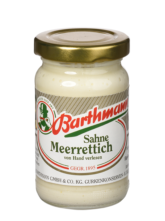 Sahne-Meerrettich – Glas