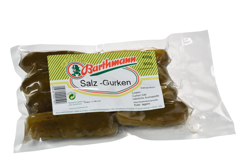 Salzgurken – Beutel · 400 g