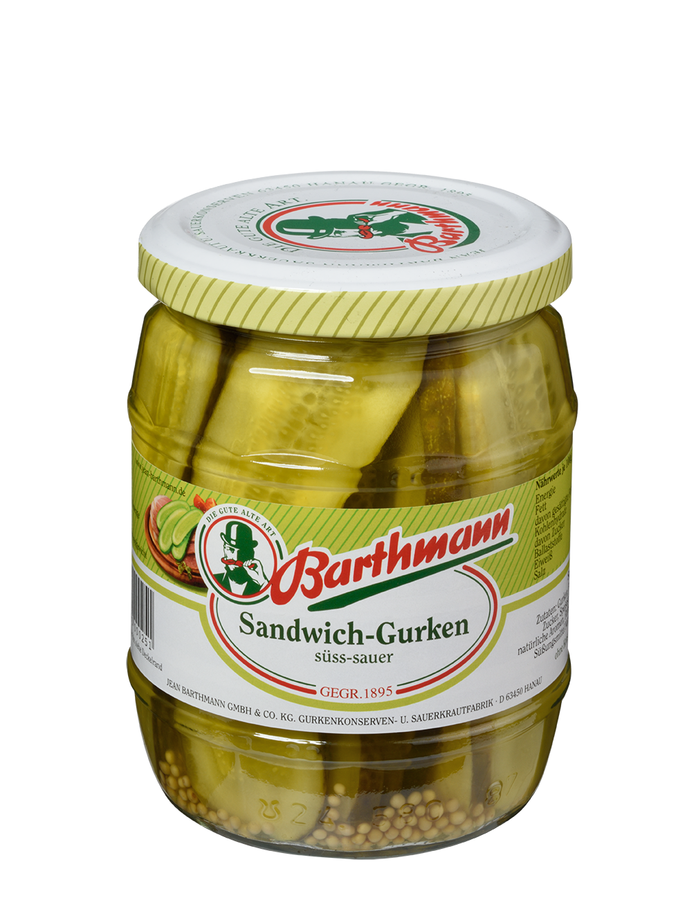 Sandwichgurken – Glas · 580 ml