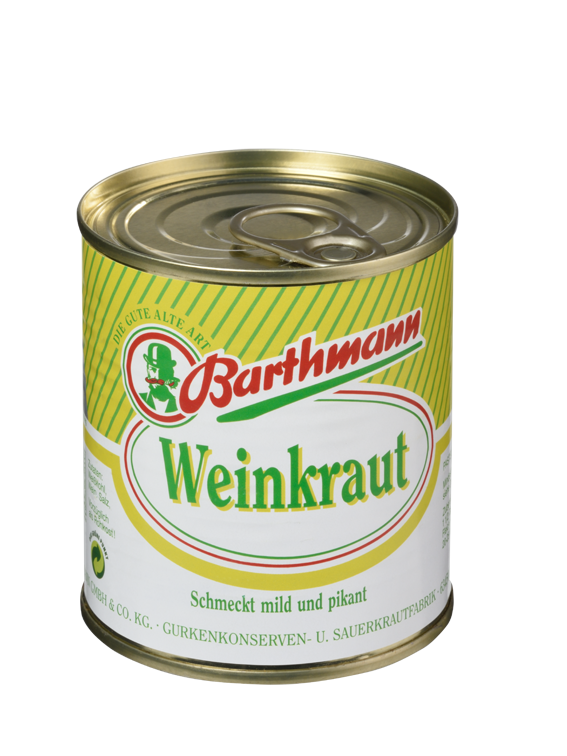 Weinkraut – Dose · 314 ml