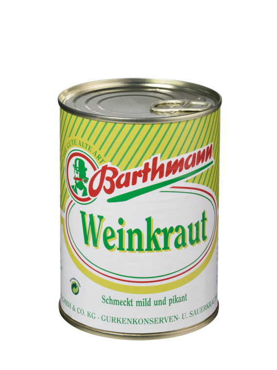 Weinkraut – Dose · 580 ml