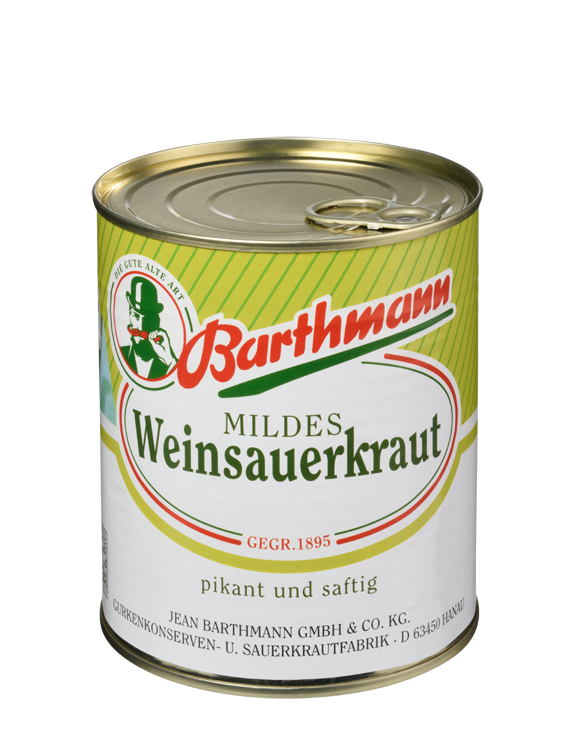 Weinsauerkraut – Dose · 850 ml
